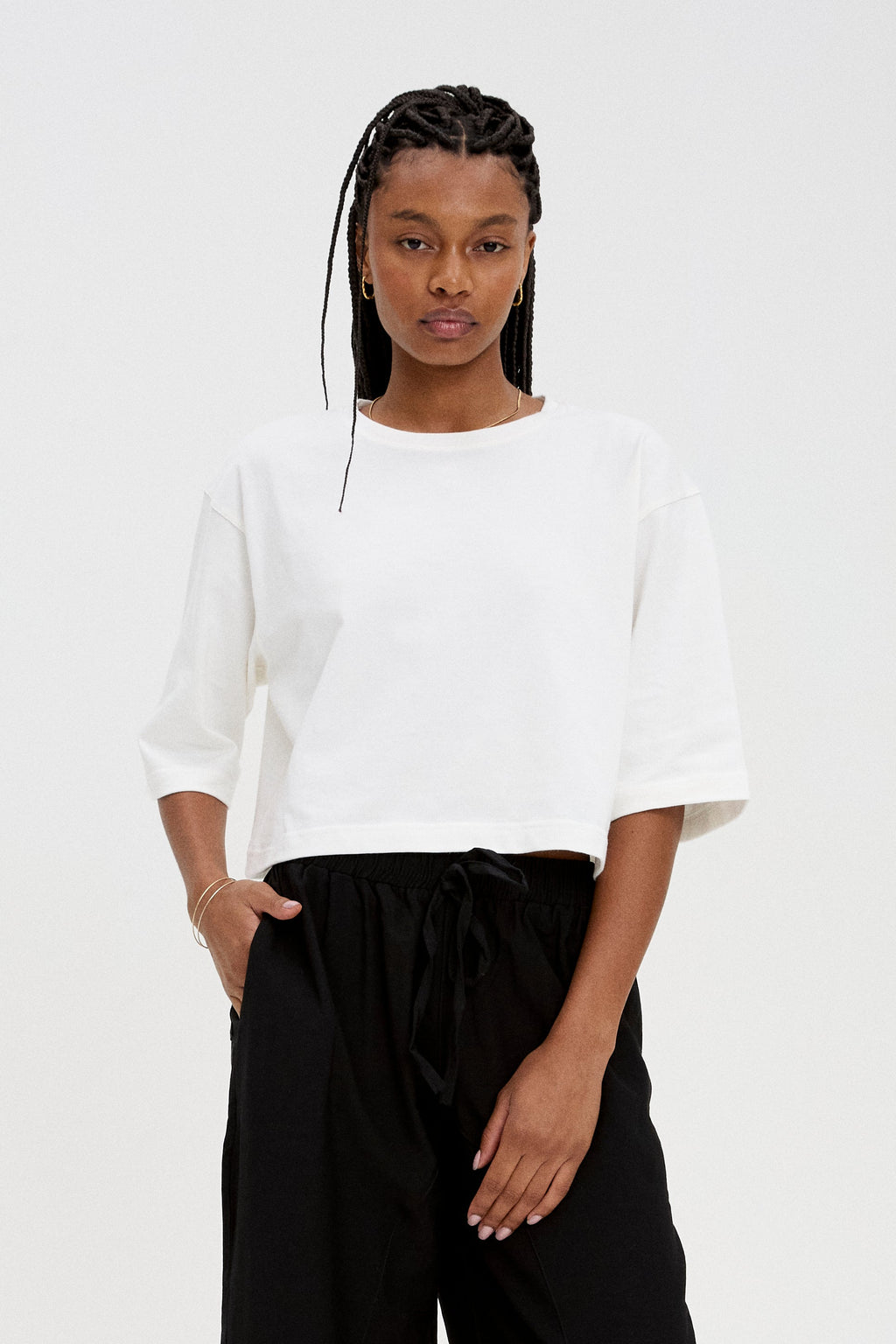 DUO T-SHIRT NICE + CROPPED SENA