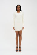 VESTIDO TRICOT CANELADO