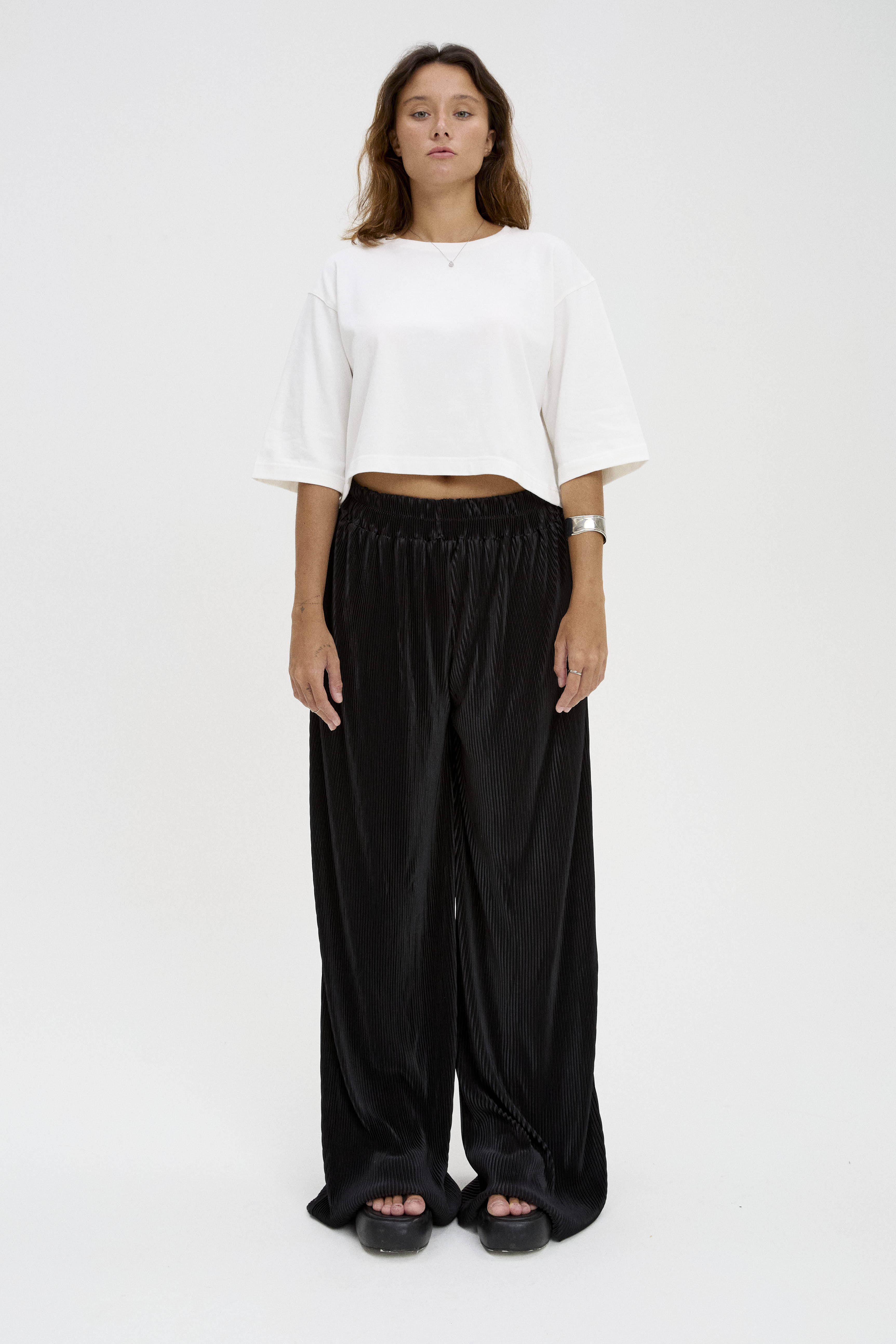 CALÇA PLISSADA