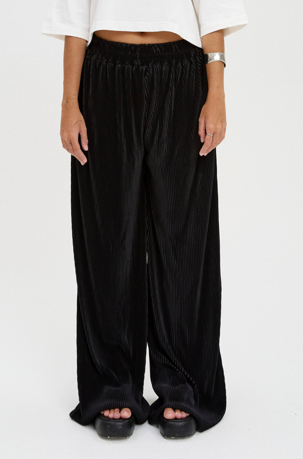 CALÇA PLISSADA