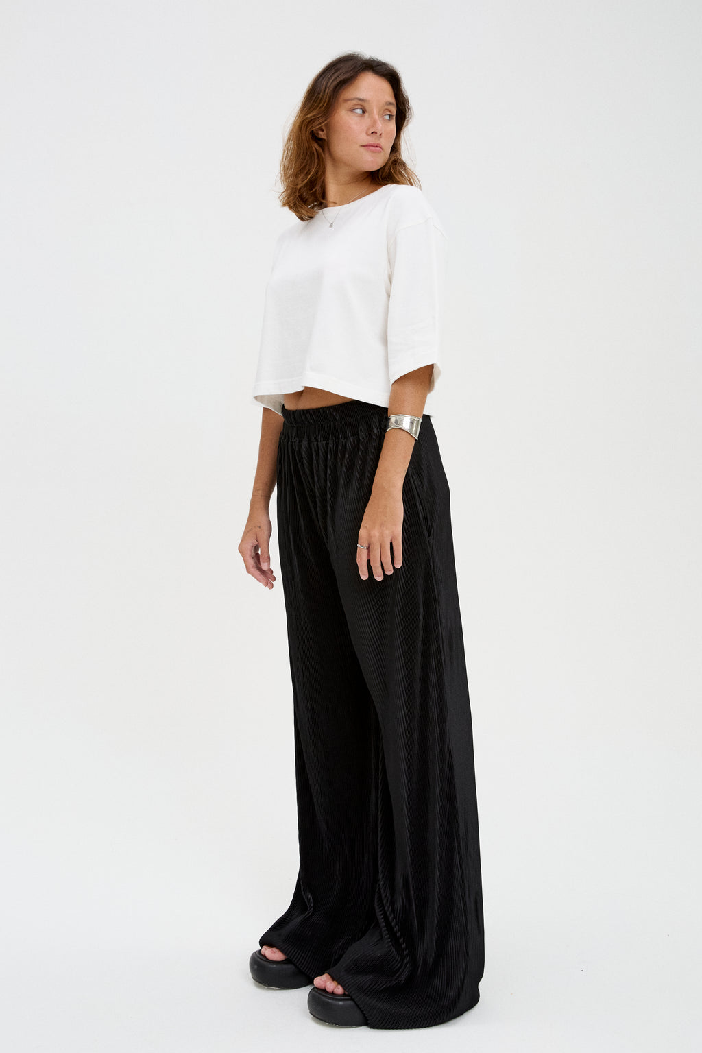 CALÇA PLISSADA
