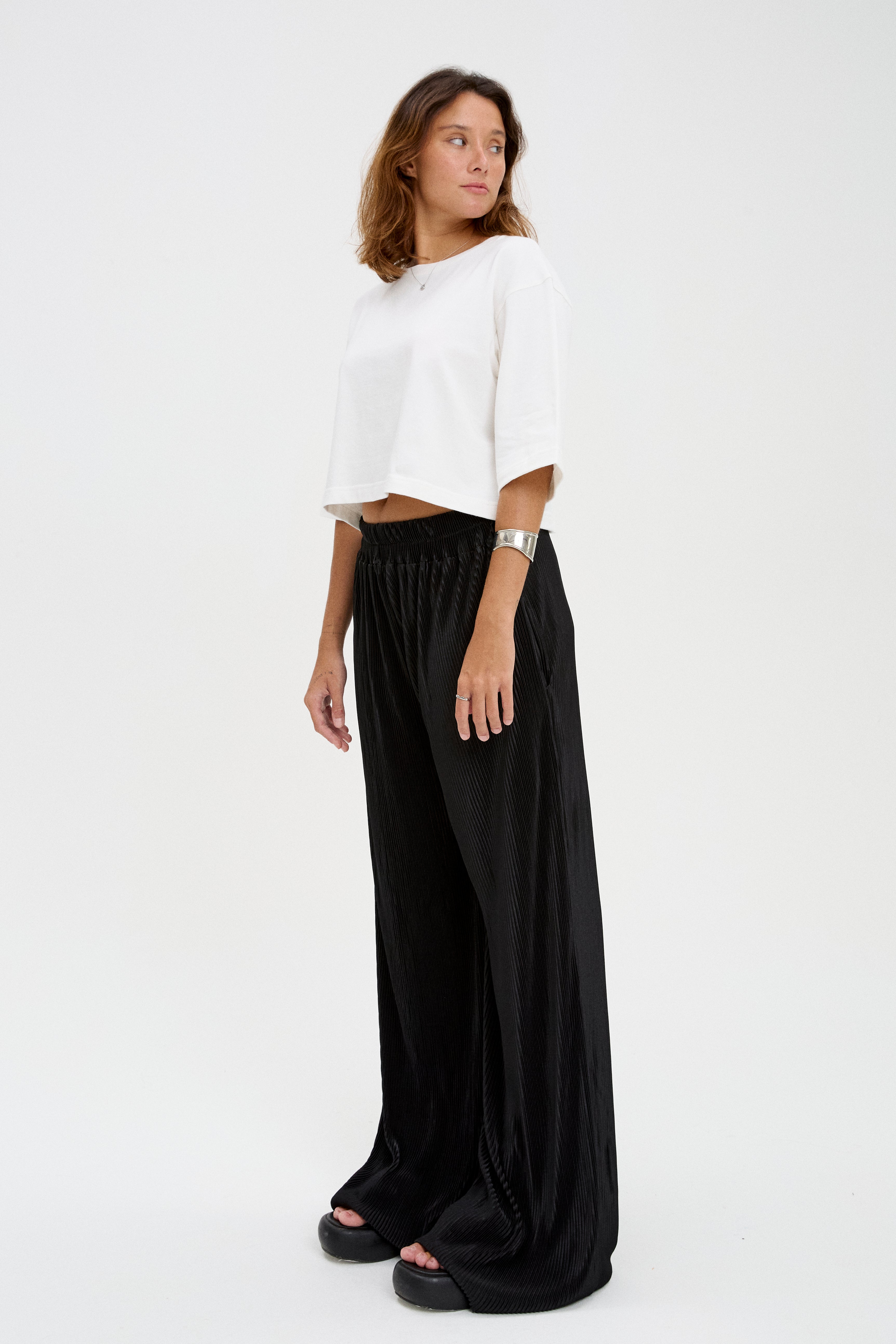 CALÇA PLISSADA